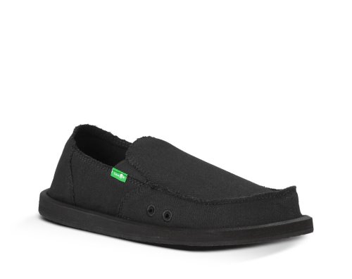 Chaussures Sanuk Vagabond Homme - Noir GQTIOY573